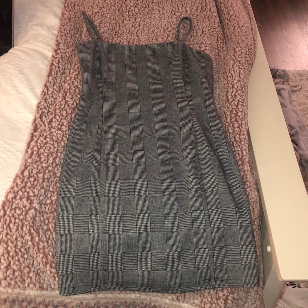 Forever 21 checkered mini dress